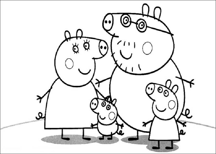 Dessin De Peppa Pig Luxe Images Peppa Pig 109 Dessins Animés – Coloriages à Imprimer