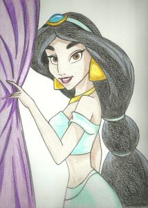 Dessin De Princesse Disney Facile Beau Photos Reproduction Jasmine