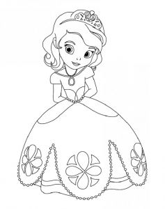 Dessin De Princesse Disney Facile Luxe Stock Coloriage Princesse sofia Facile Dessin Gratuit à Imprimer