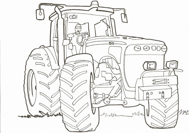 Dessin De Tracteur Beau Photos Coloriage Tracteur Claas À Imprimer