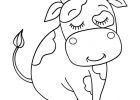 Dessin De Vache à Imprimer Nouveau Image Coloriage D Animaux Trop Mignon
