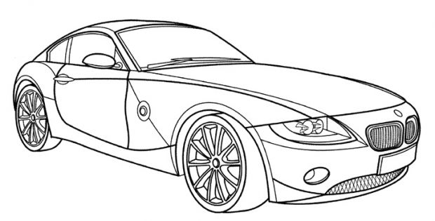 Dessin De Voiture De Luxe Unique Stock Coloriage Voiture Les Beaux