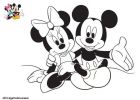 Dessin Disney Mickey Impressionnant Photos Coloriage Disney Minnie Et Mickey Les Amoureux Dessin 5875
