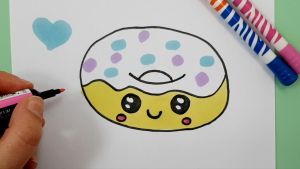 Dessin Donuts Beau Images Kawaii Donut Selber Malen