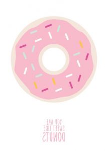 Dessin Donuts Cool Image You are Sweet Like Donuts Eeflillemor