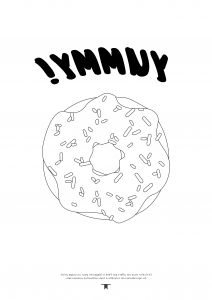 Dessin Donuts Impressionnant Images Coloriage Donuts Peekitmagazine