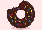 Dessin Donuts Impressionnant Stock Donuts Dessin — Motivrh