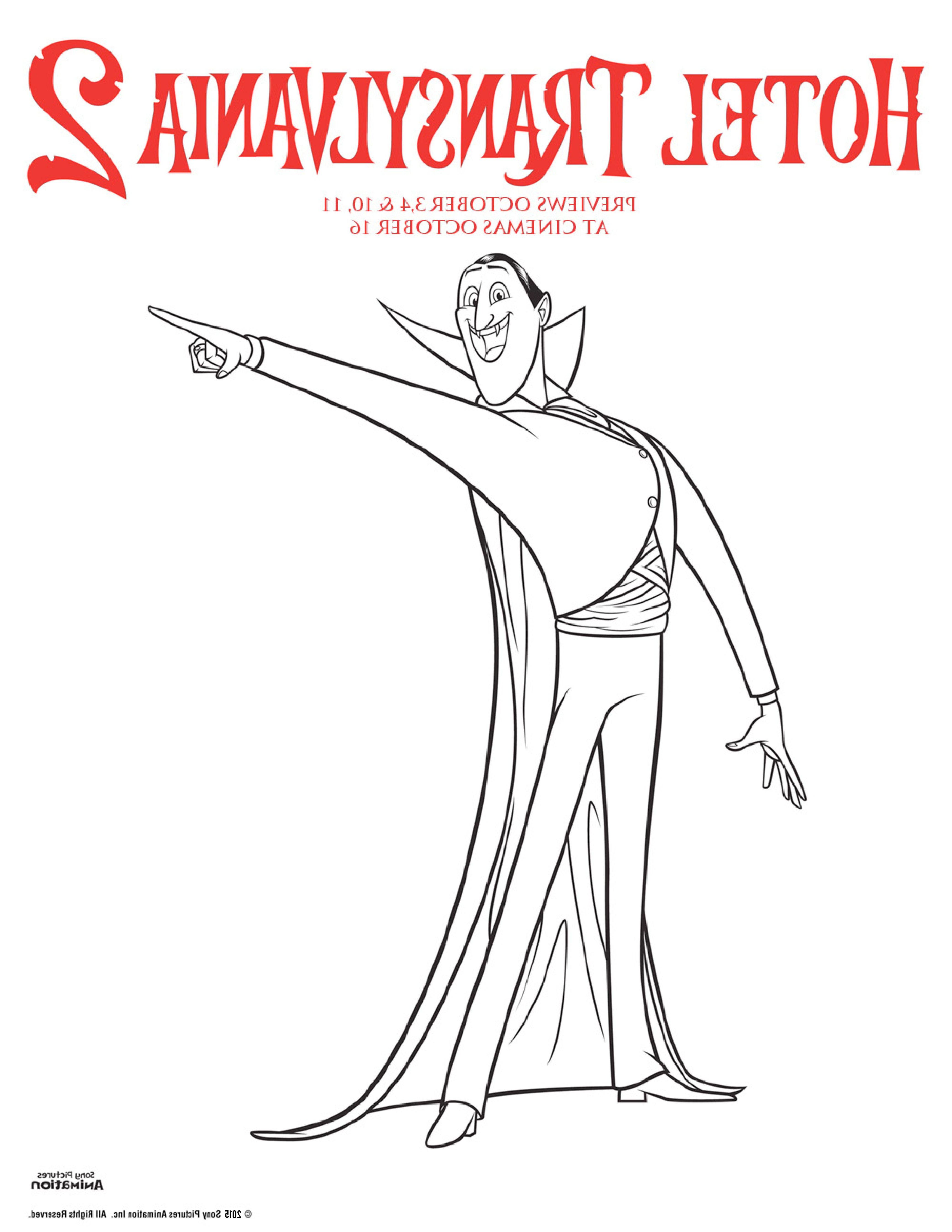 Dessin Dracula Nouveau Photographie Hotel Transylvania Colouring Pages In the Playroom