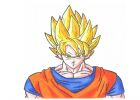 Dessin Dragon Ball Super Goku Élégant Stock O Desenhar O Goku Super Saiyajin De Dragon Ball Z Ssj1