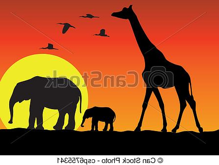 Dessin Elephant Afrique Bestof Photographie Girafe Afrique éléphants