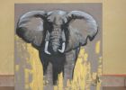 Dessin Elephant Afrique Luxe Images Tableau Peinture Elephant Lphant D Afrique