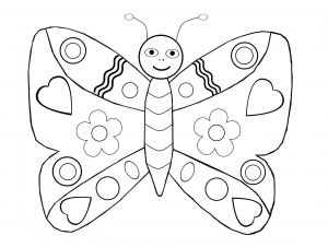 Dessin Enfant à Imprimer Bestof Collection Papillons 4 Coloriage De Papillons Coloriages Pour Enfants