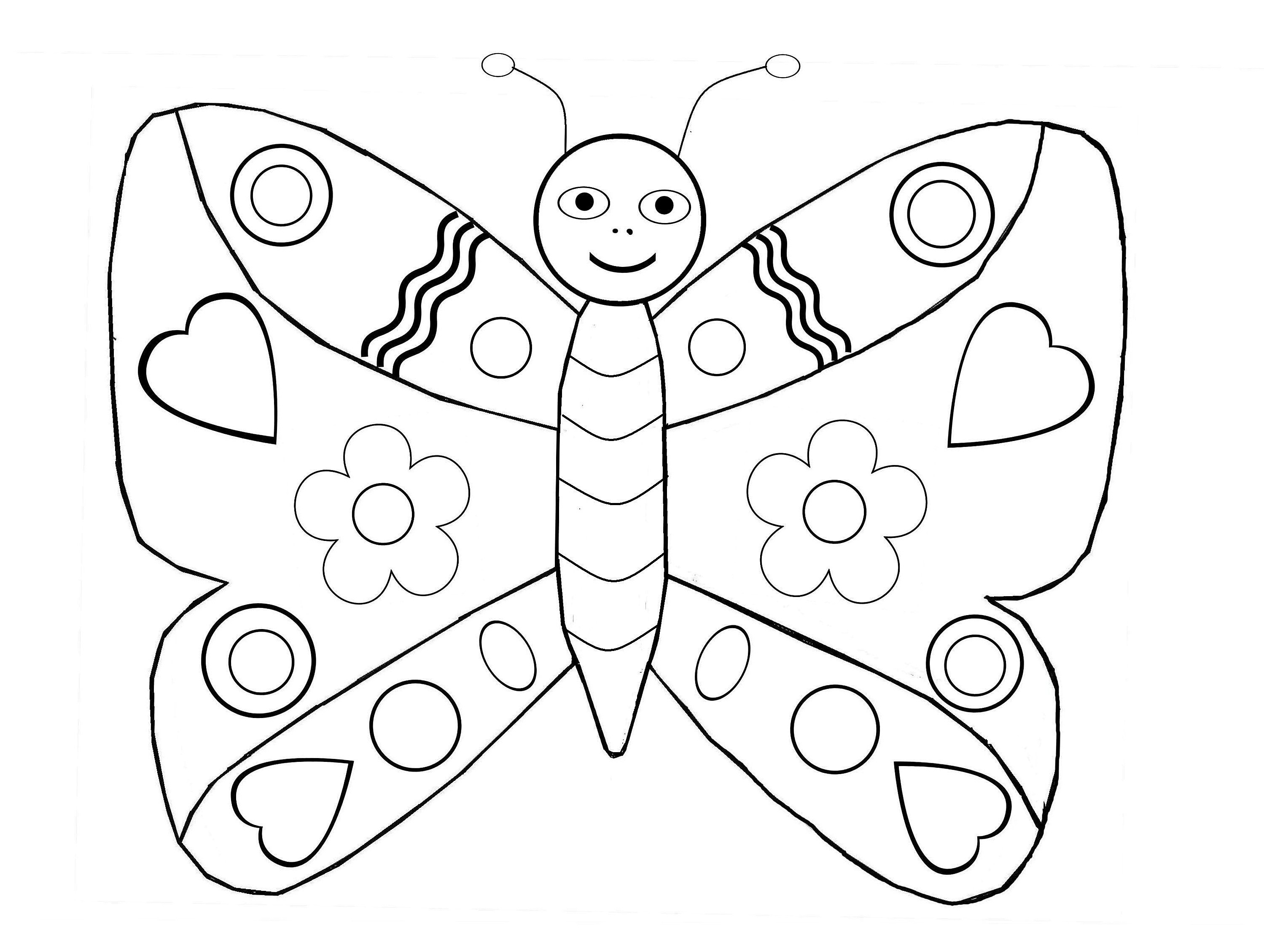 Dessin Enfant à Imprimer Bestof Collection Papillons 4 Coloriage De Papillons Coloriages Pour Enfants