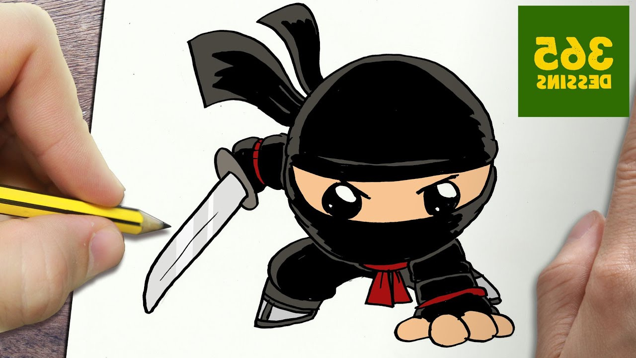 Dessin Etape Impressionnant Images Ment Dessiner Ninja Kawaii Étape Par Étape – Dessins