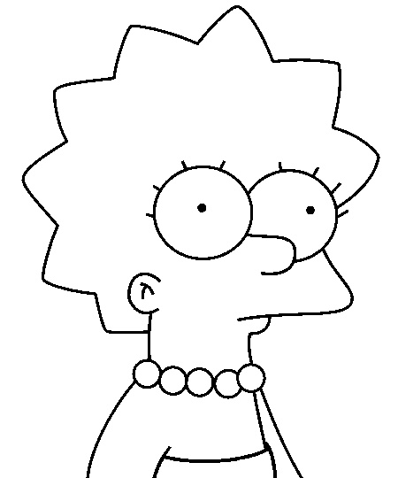 Dessin Facile A Reproduire Par Etape Simpson Marge Beau Photographie Simpson 166 Dessins Animés – Coloriages à Imprimer