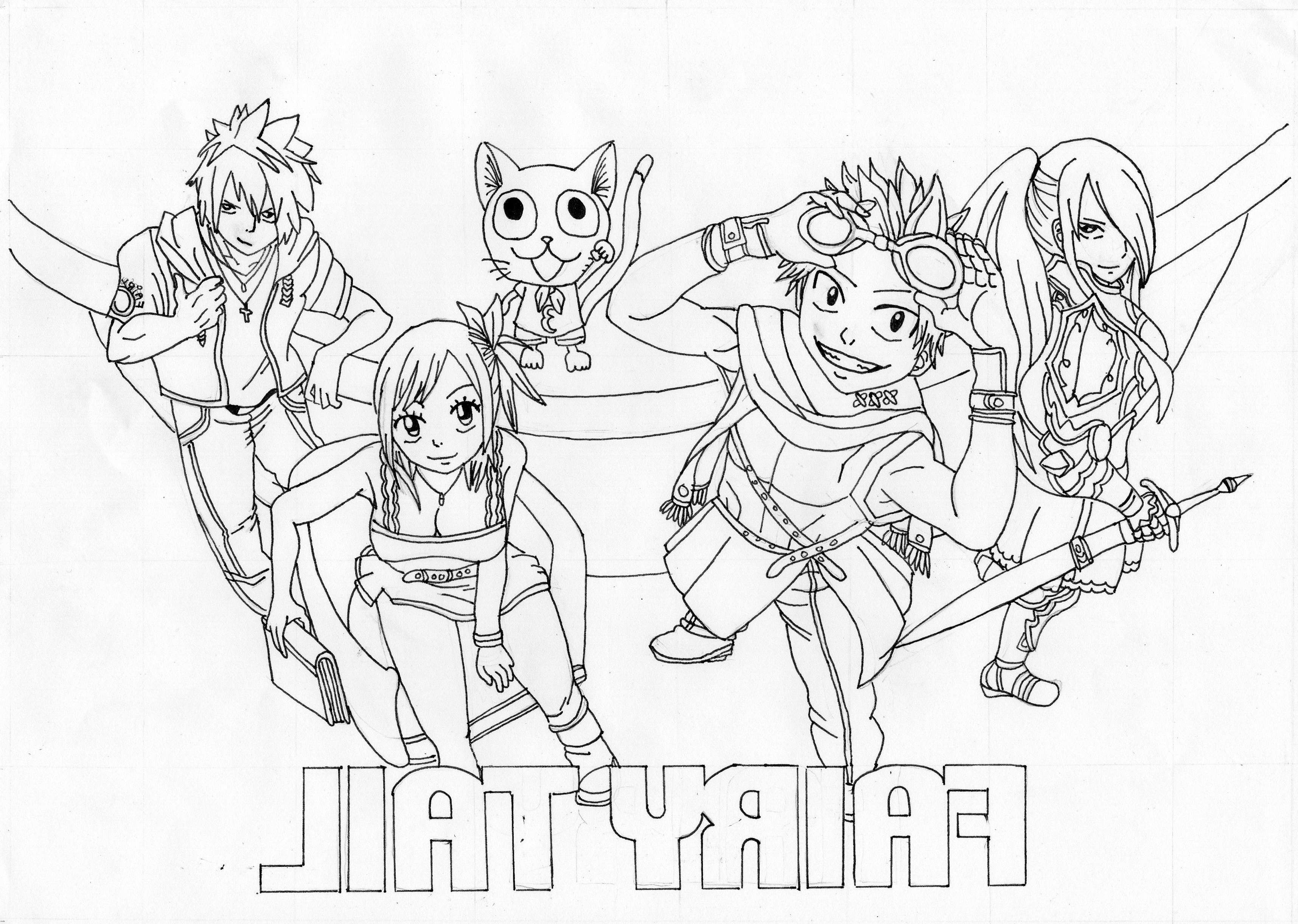 Dessin Fairy Tail Lucy Bestof Images Coloriage Dessiner Fairy Tail Lucy