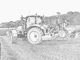 Dessin Ferme Agricole Élégant Photos Coloriages à Imprimer Tracteur Page 1