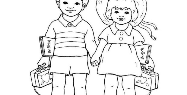 Dessin Fille Et Garçon Inspirant Photos Coloriage Garcon Fille