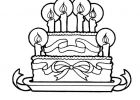 Dessin Gâteau Anniversaire Cool Galerie Coloriage Gateau Anniversaire 6 Ans Dessin