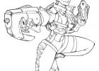 Dessin Genji Luxe Images Coloriage Overwatch En Ligne