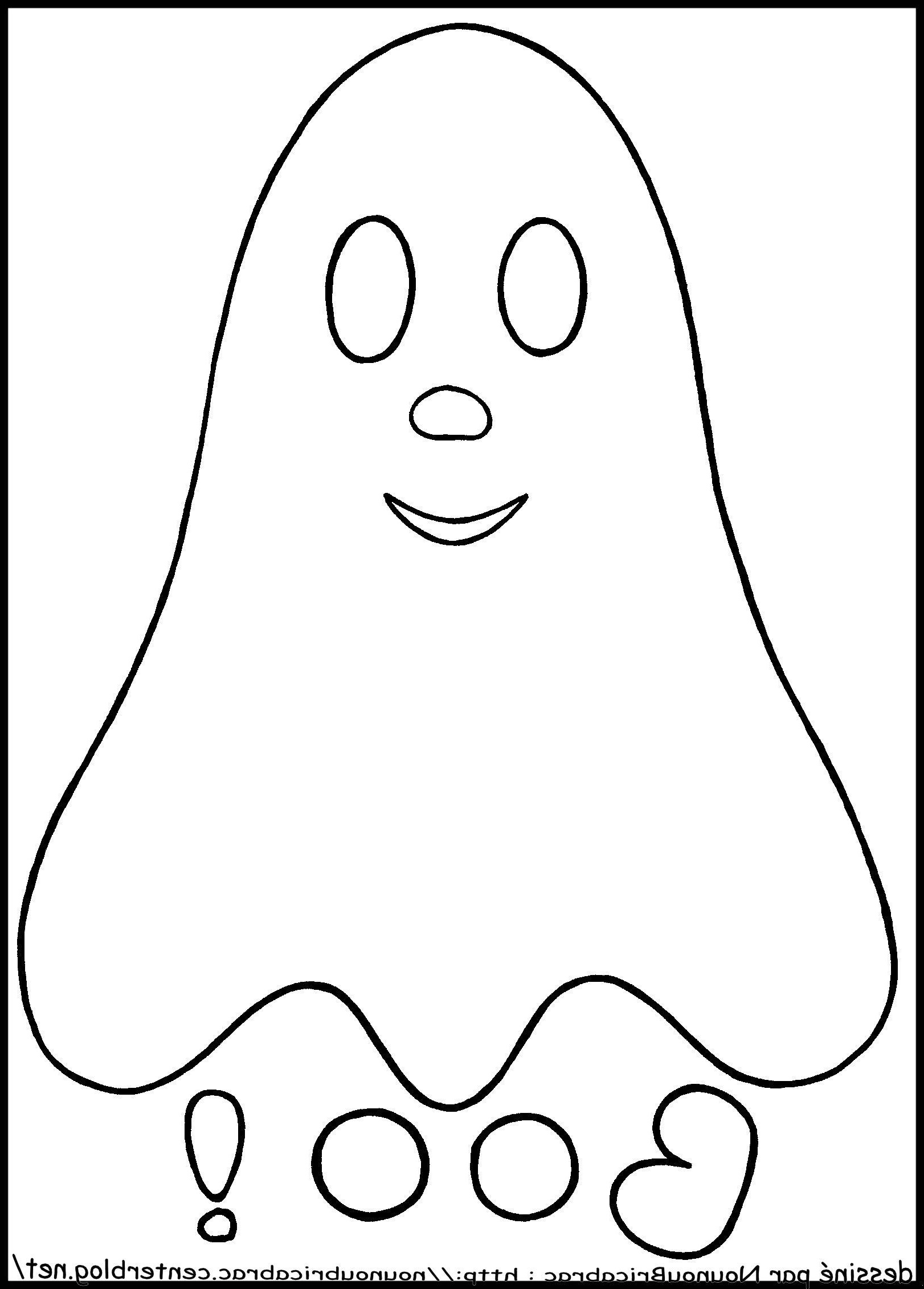 Dessin Halloween Fantome Beau Images Coloriages Halloween
