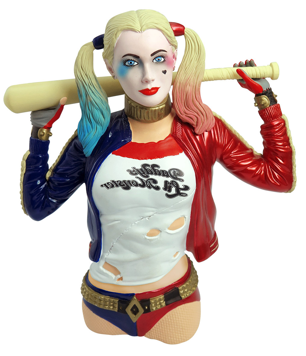 Dessin Harley Quinn Luxe Galerie Up Ing Marvel Dc and More Bust Banks by Monogram the