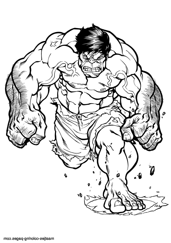 Dessin Hulk Impressionnant Stock Hulk 72 Super Héros – Coloriages à Imprimer