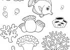 Dessin La Mer Élégant Galerie Coloriage Animaux De La Mer Ocean Poissons Enfants Dessin