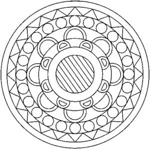 Dessin Mandala à Imprimer Impressionnant Images Mandala Coloriage Mandala En Ligne Gratuit A Imprimer