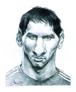 Dessin Messi Beau Stock Messi Drawing at Getdrawings
