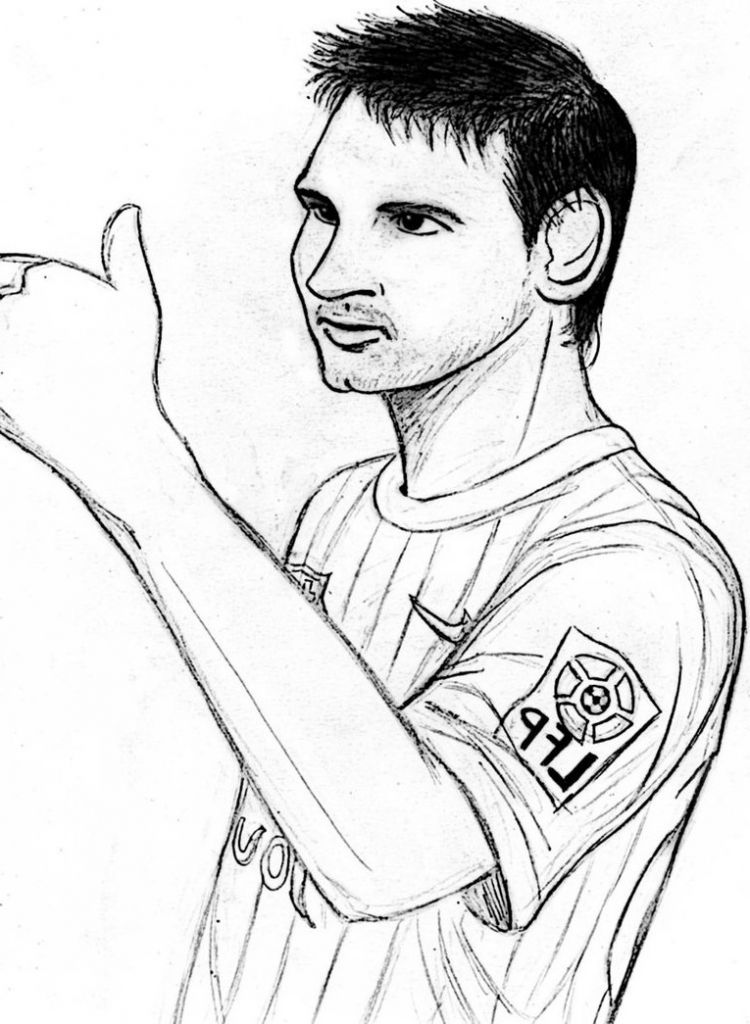 Dessin Messi Bestof Galerie 20 Dessins De Coloriage Lionel Messi A