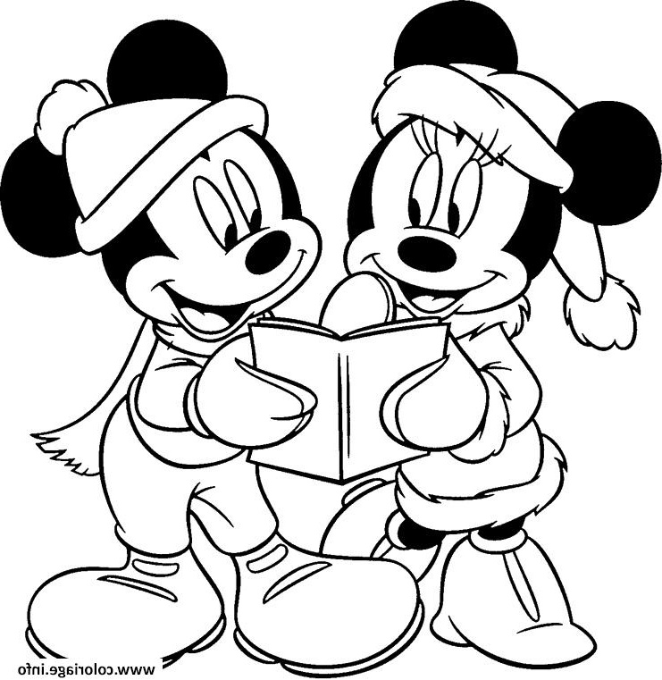 Dessin Mickey à Imprimer Luxe Photos Coloriage Mickey Mouse Noel Disney Pour Enfants