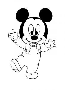 Dessin Mickey à Imprimer Nouveau Collection Coloriage Mickey à Imprimer Mickey Noël Mickey Bébé