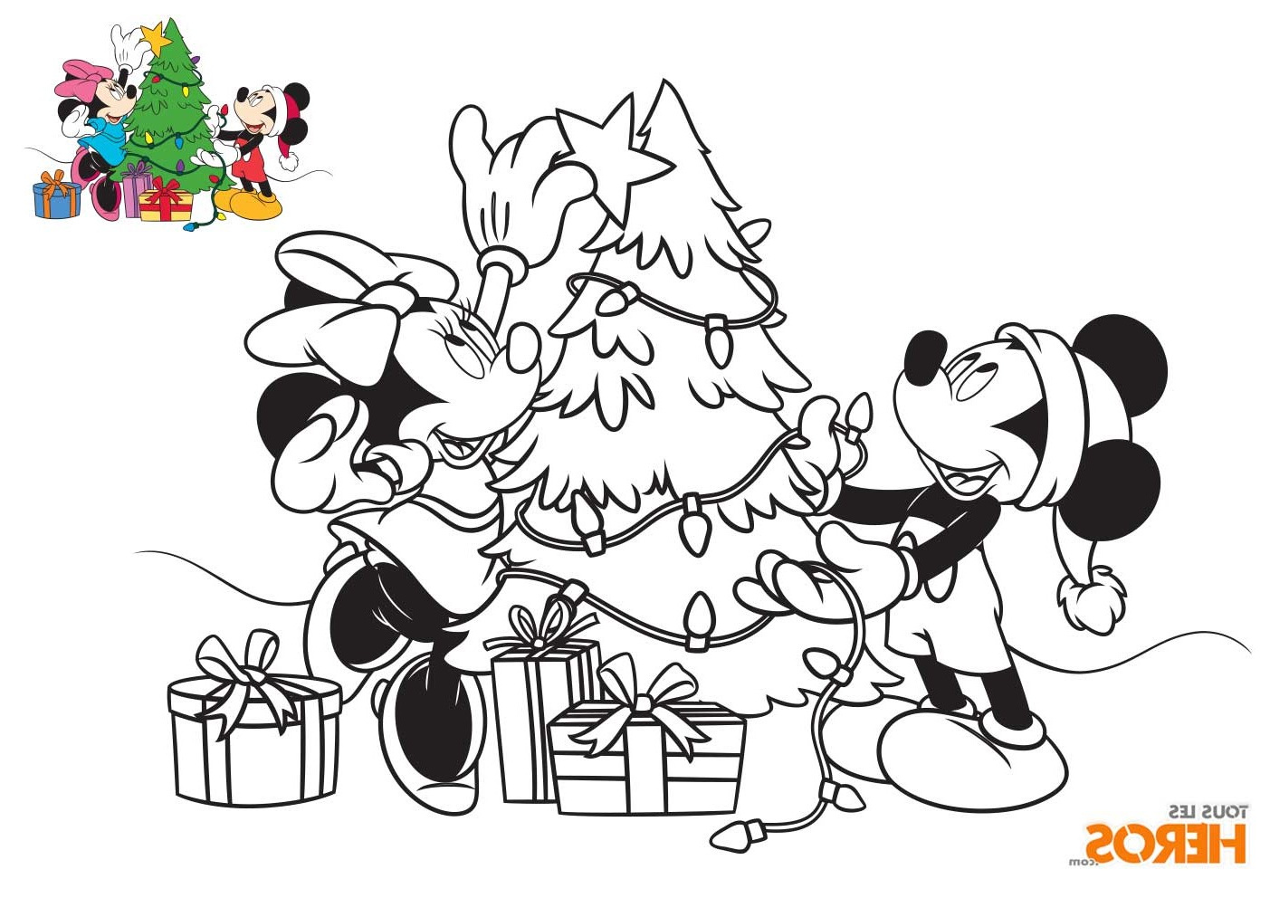 Dessin Minie Élégant Image Coloriage Minnie Et Mickey