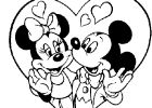 Dessin Minnie Et Mickey Élégant Photos 122 Dessins De Coloriage Mickey à Imprimer