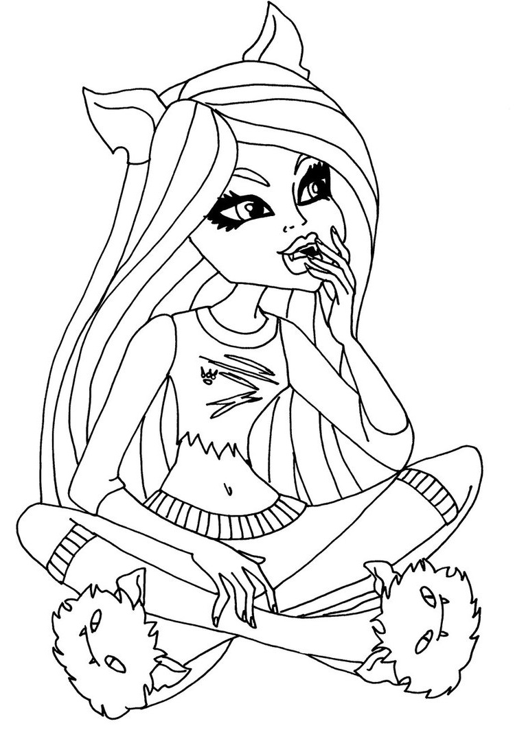 Dessin Monster High Inspirant Photos Monster High Coloriage