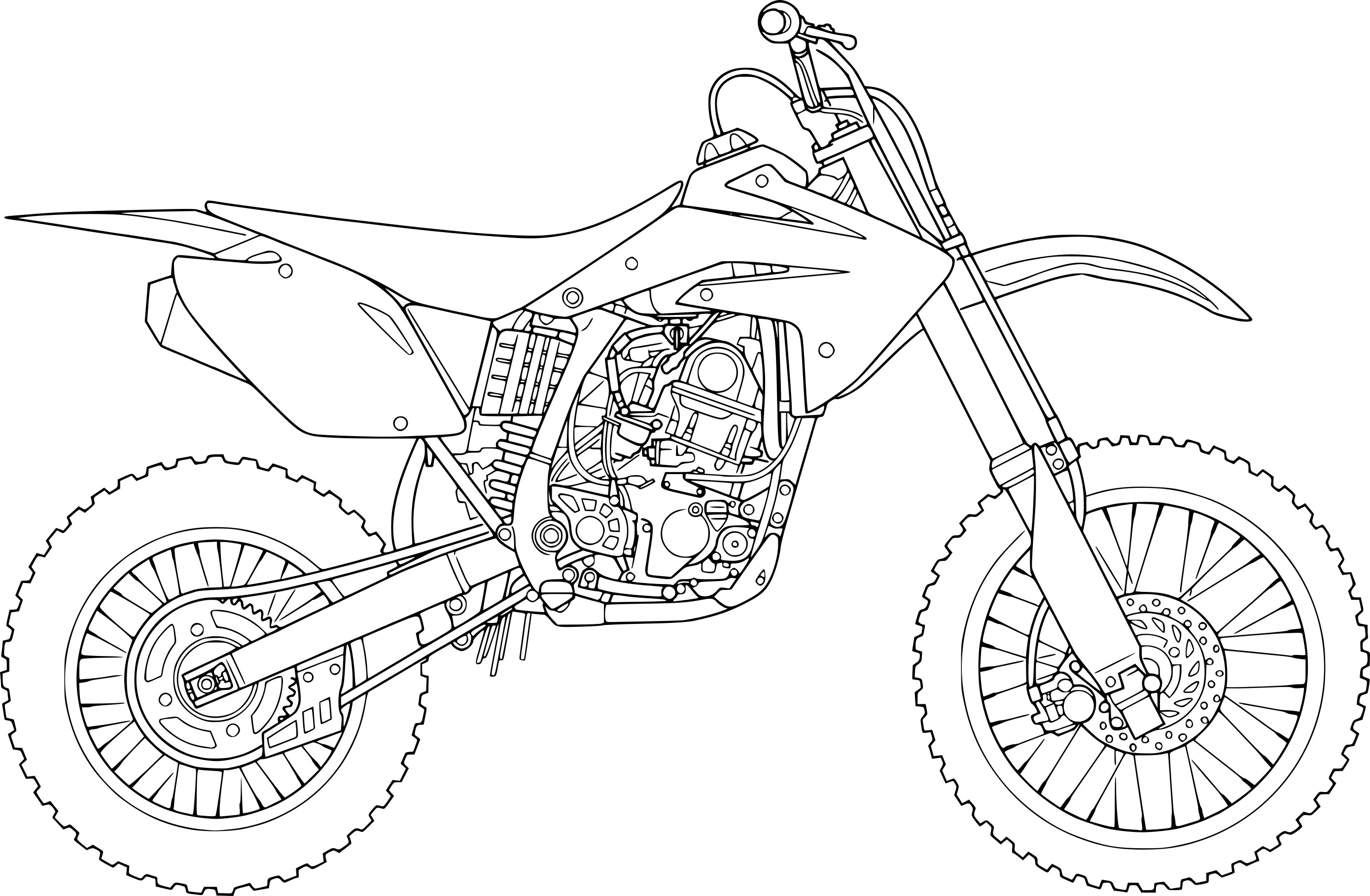 Dessin Moto Cross à Imprimer Élégant Images Coloriage Moto Cross à Imprimer Sur Coloriages Fo