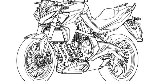  Dessin  Moto  Kawasaki Beau Photographie Kymco  