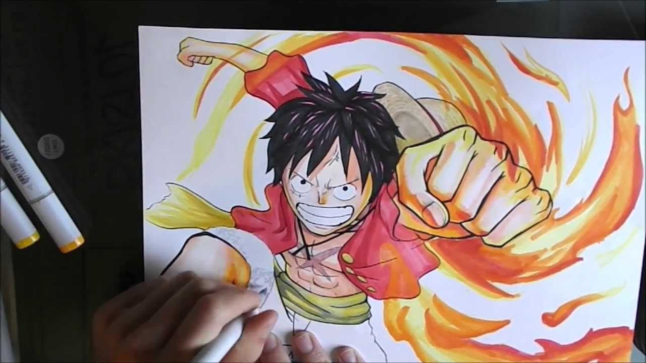 Dessin One Piece Luffy Élégant Collection [ E Piece] How to Draw Luffy Kaizoku Musou 2 Cover