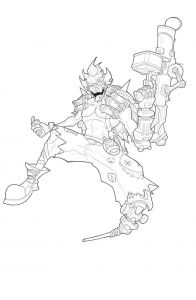Dessin Overwatch Beau Photos 14 Best Images About Overwatch Chacal Junkrat On Pinterest