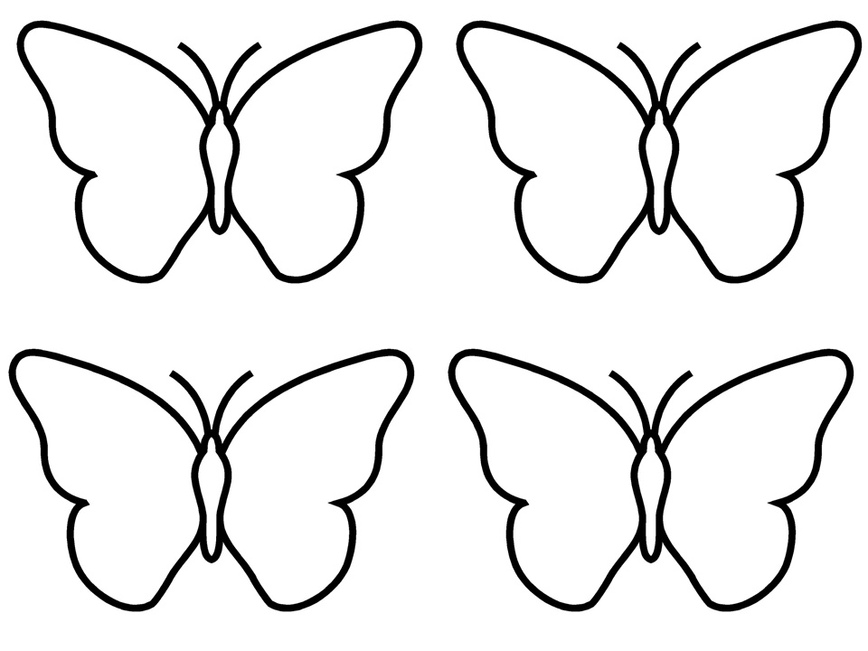 Dessin Papillon à Imprimer Nouveau Image Silhouette Papillon Imprimer Colorier Les Enfants