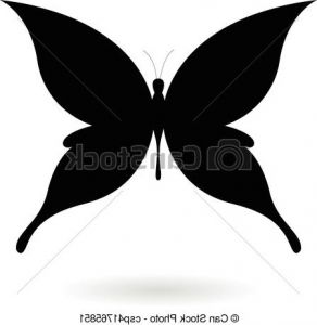 Dessin Papillon Noir Et Blanc Cool Photos Illustration Clipart butterfly Silhouette Pencil and In