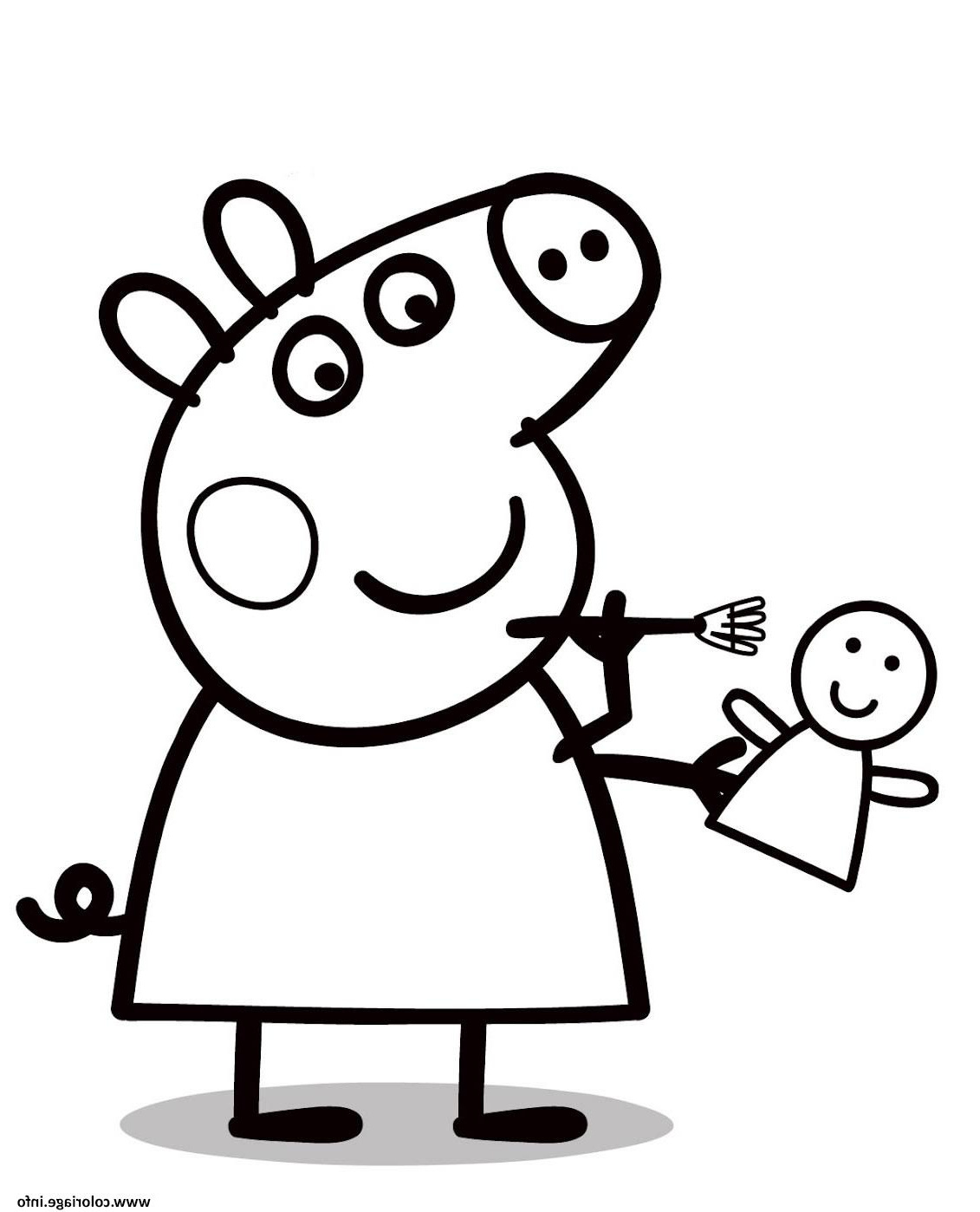 Dessin Peppa Pig Cool Image Coloriage Peppa Pig 69 Jecolorie