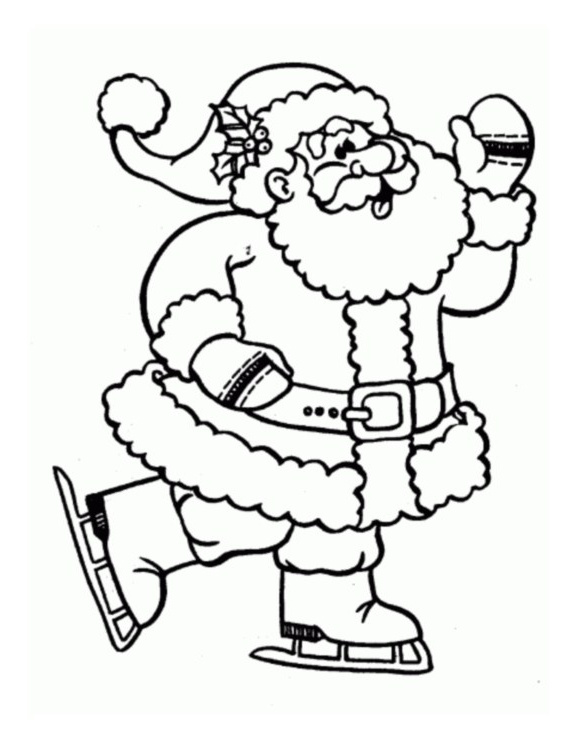 Dessin Père Noel Cool Image Pere Noel 3 Coloriage Père Noël Coloriages Pour Enfants