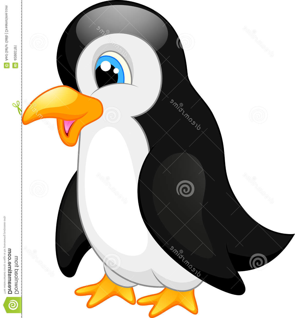 Dessin Pingouin Mignon Bestof Photographie Dessin Animé Mignon De Pingouin Illustration De Vecteur
