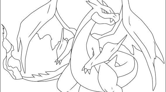 Dessin Pokemon Dracaufeu Inspirant Collection Dibujos Para Colorear De