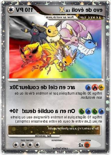 Dessin Pokemon Legendaire En Couleur Unique Photos Pokémon Evo De Evoli Arc En Ciel De Couleur Ma Carte