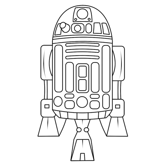 Dessin R2d2 Beau Photos How to Draw R2d2 From Star Wars