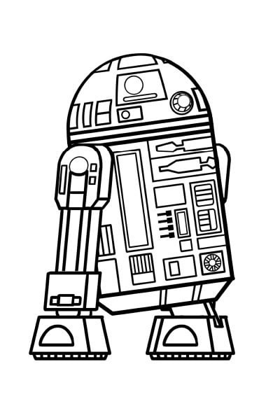 Dessin R2d2 Luxe Image Coloriage Star Wars R2d2
