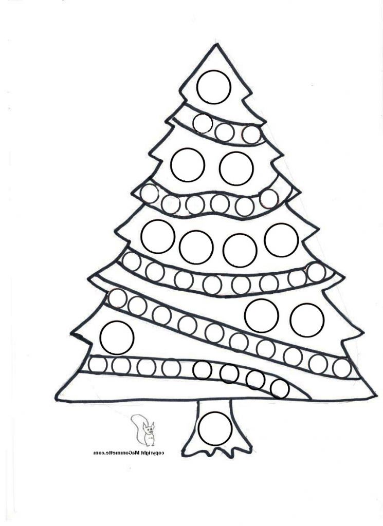 Dessin Sapin De Noel à Imprimer Beau Photos Dessin Pour Gommette Sapin